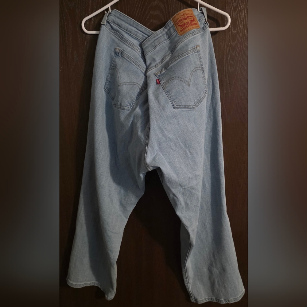 Levi's Blue Boyfriend Jeans Relaxed Fit - Picture 4 of 6
